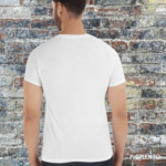 playera blanca hombre m 2